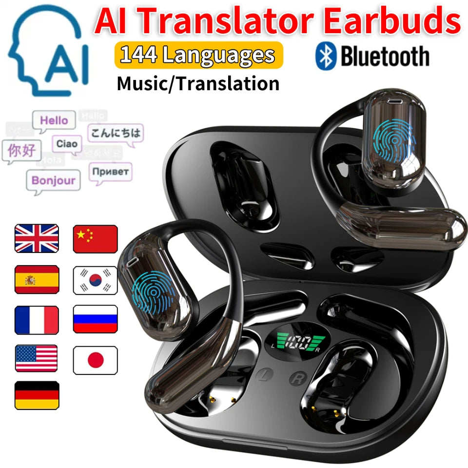 Ecouteur traducteur en temps réel v3